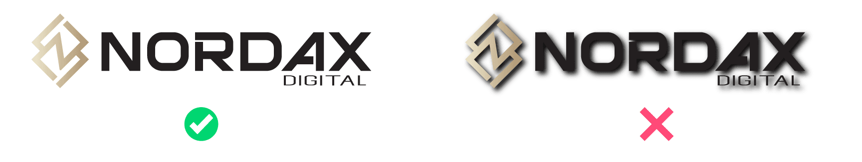 Logo usage effects Example